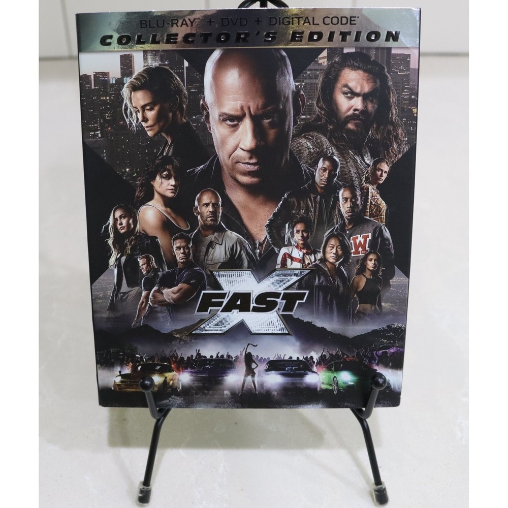 Fast X Blu-ray DVD Digital Collector's Edition Fast & Furious Vin Diesel J Momoa